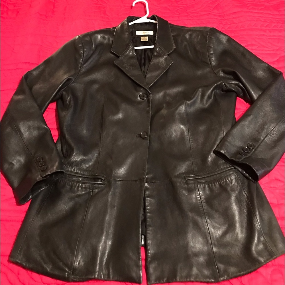 Preston & York Lambskin jacket, incredibly soft!